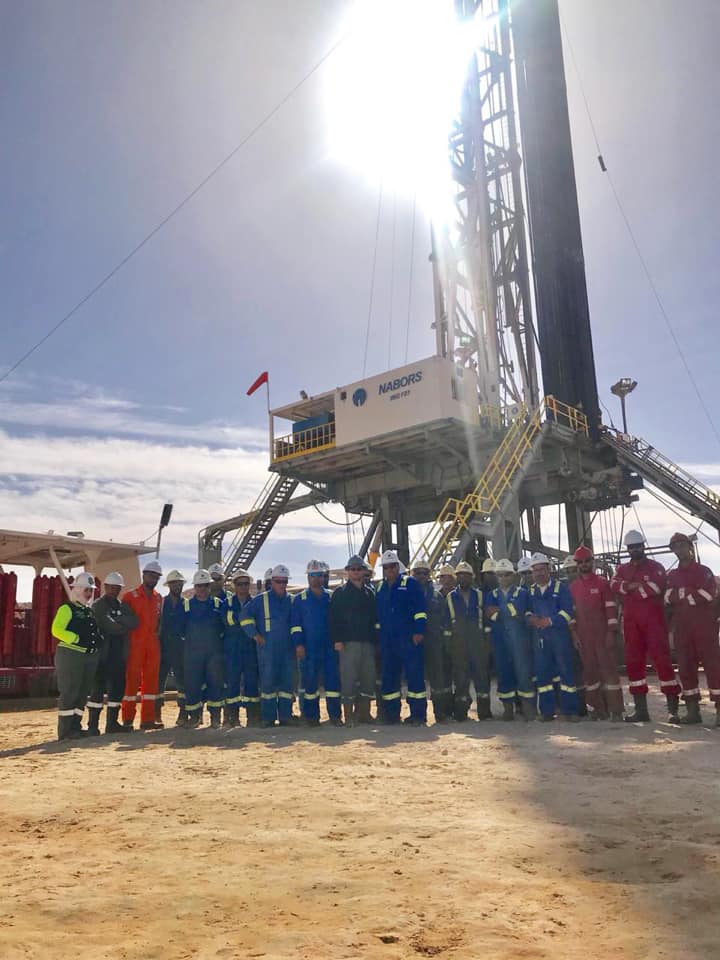 Congratulations To The Crew Of Nabors Rig F21 In - Nabors